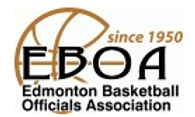 Edmonton Basketball Officials Association Logo